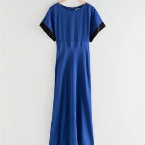 NWT & Other Stories Blue Maxi Dress
